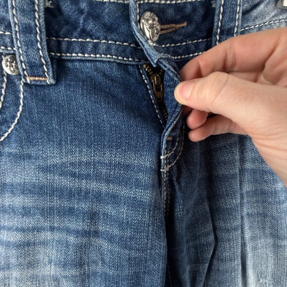 Miss Me Denim Jeans Women Embellished Studded Cross JW7538T **** ACTL 30X33.5 - Picture 12 of 16